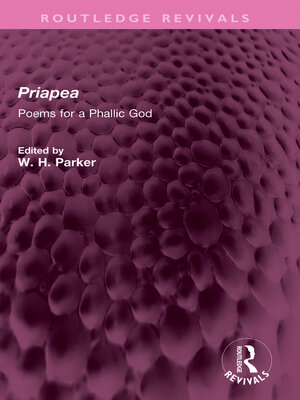 cover image of Priapea